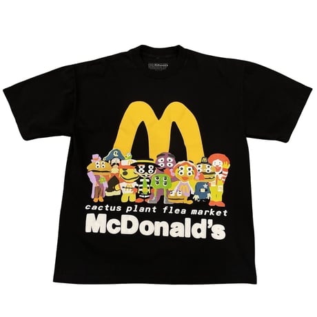 CPFM ×  McDonald's / buggy and friends Tee BLACK