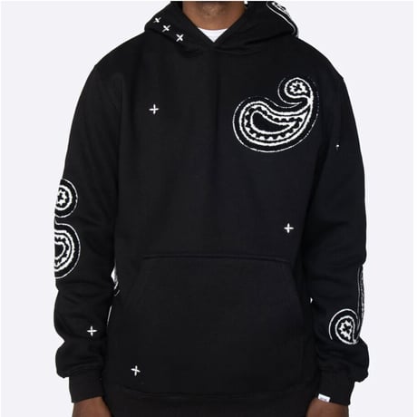 EPTM/PAISLEY  HOODIE ”BLACK”