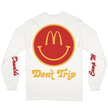 FREE&EASY/✖︎ McDonalds LongSleeve Tee WHITE