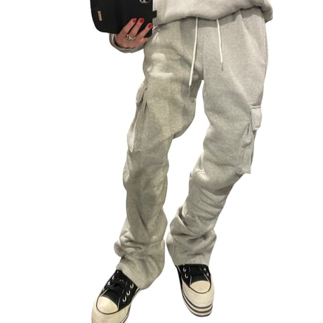 Mismatch NYC/flare sweat pants