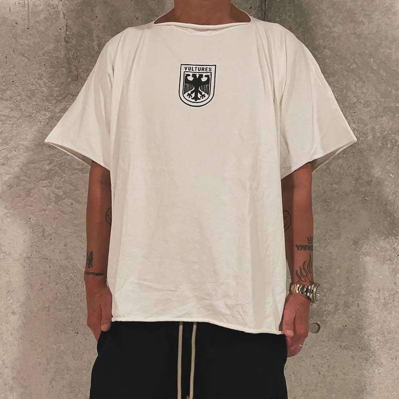 【Yeezy】Vultures Box ロゴTシャツ ホワイト ★大人気★ YZY Vultures Box T White T-Shirt Size 3 Kanye L/XL Brand New