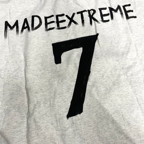 MADE EXTREME/ Paint LongSleeve Tee "LIGHT GRAY"