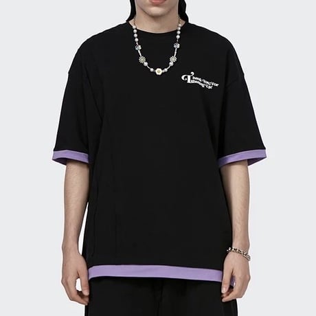 WOSS.official/Oversized layered Tshirts