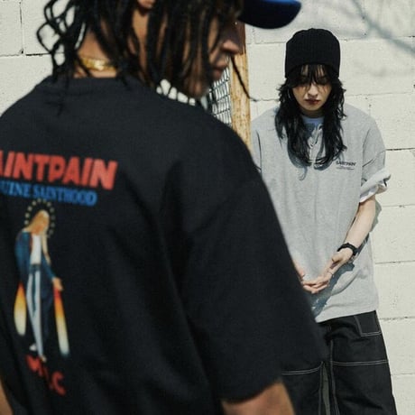 SAINT PAIN/MARY  Tee BLACK