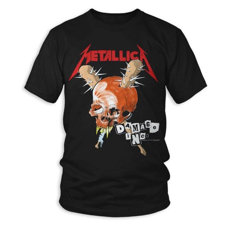 Metallica/official Band Tee (Damege inc)