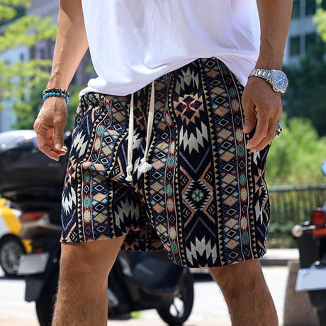 ByTheR /jacquard Short Pants "BLACK"