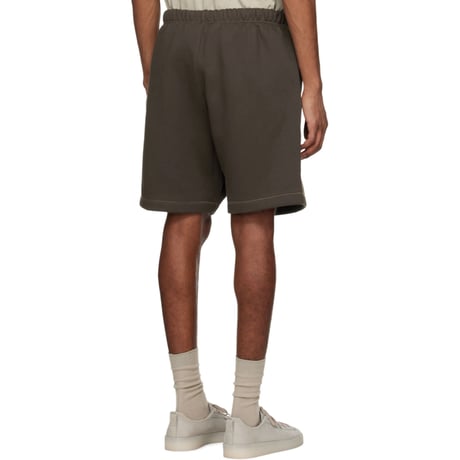 ESSENTIALS Fear OF God/Graphic Shorts  "OFF BLACK"