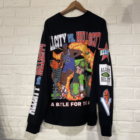 ALL CITY by Just Don / Hells city LongSleeve Tshirt
