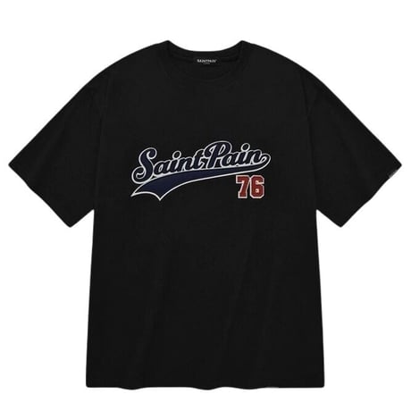 SAINT PAIN/Team LOGO Tee BLACK
