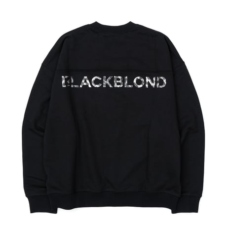 BLACK BLOND/BB logo smile  Crewneck  BLACK