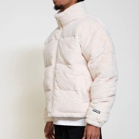 EPTM/FUR PUFFER  JACKET  "CREAM"