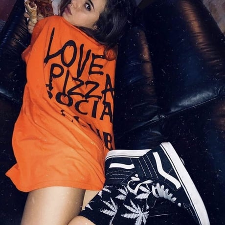 No Perfect Italy/Love Pizza Social Club Tee Orange
