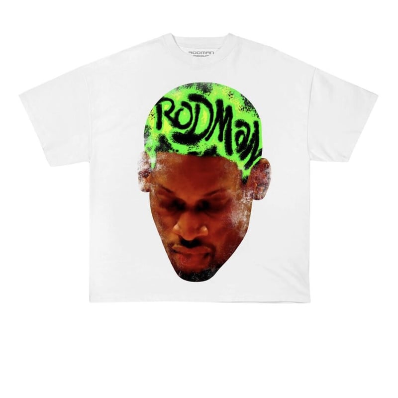 RODMAN グラフィックTシャツ Lサイズ USA製 Dennis Rodman Tシャツ Lサイズ USA製 - メルカリ