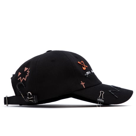 BLACK BLOND/Smile halloween CUSTOM CAP