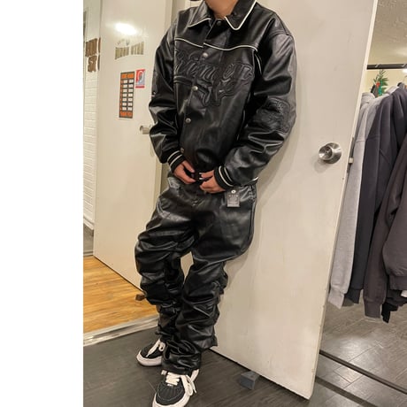 GRMY/MADRID PU LEATHER JACKET "BLACK"