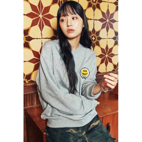MISTER CHILD/LOGO Crewneck  "GRAY"
