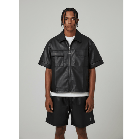 Mismatch NYC/Leather Christ Shirts (Set Up)