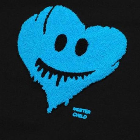 MISTER CHILD/Heart Crewneck  "BLACK"