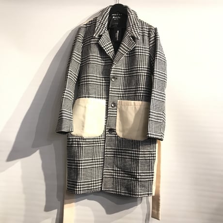 Mismatch NYC/Check Long Coat