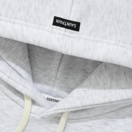 SAINT PAIN/Loop Stitch Hoodie "GRAY"