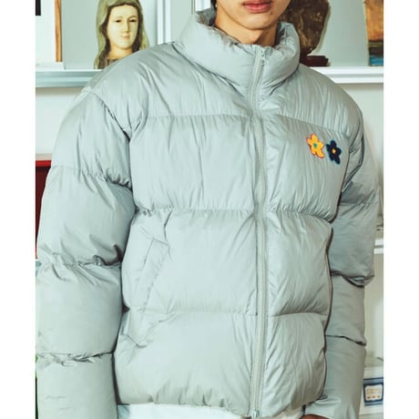 MISTER CHILD/Flower Puffer Jacket "GREY"