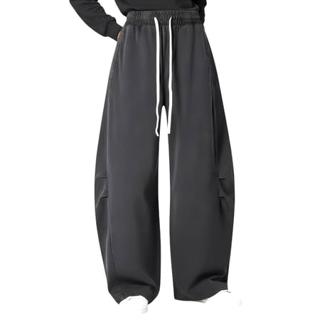 Mismatch NYC/Washed barrel SweatPants "Vintage Black"
