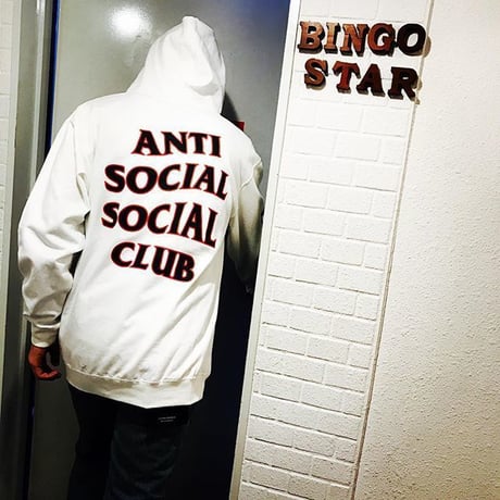 Anti Social Social Club/Rodeo Dr. white Hoodie 限定カラー