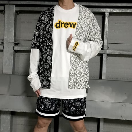 Drew House/Mascot LongSleeve WHITE