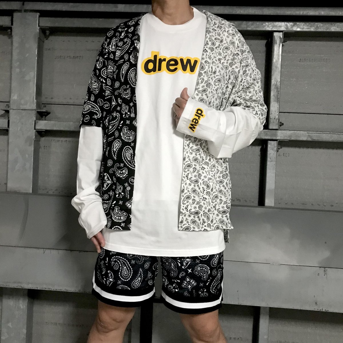 Drew House/Mascot LongSleeve WHITE | BINGOSTAR Drew House/Mascot LongSleeve WHITE | BINGOSTAR