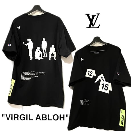 Virgil Abloh/Graffiti Tshirts  "L.vuitton"
