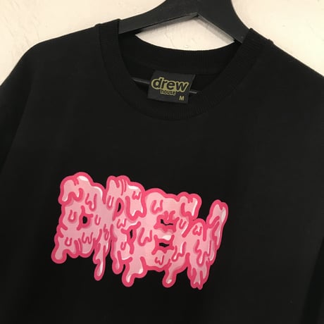 Drew House/Gum LOGO Tshirts  BLACK