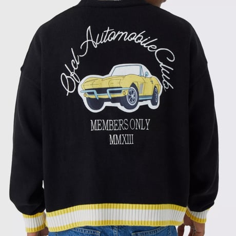 BOOHOO /Knit cardigan BLACK