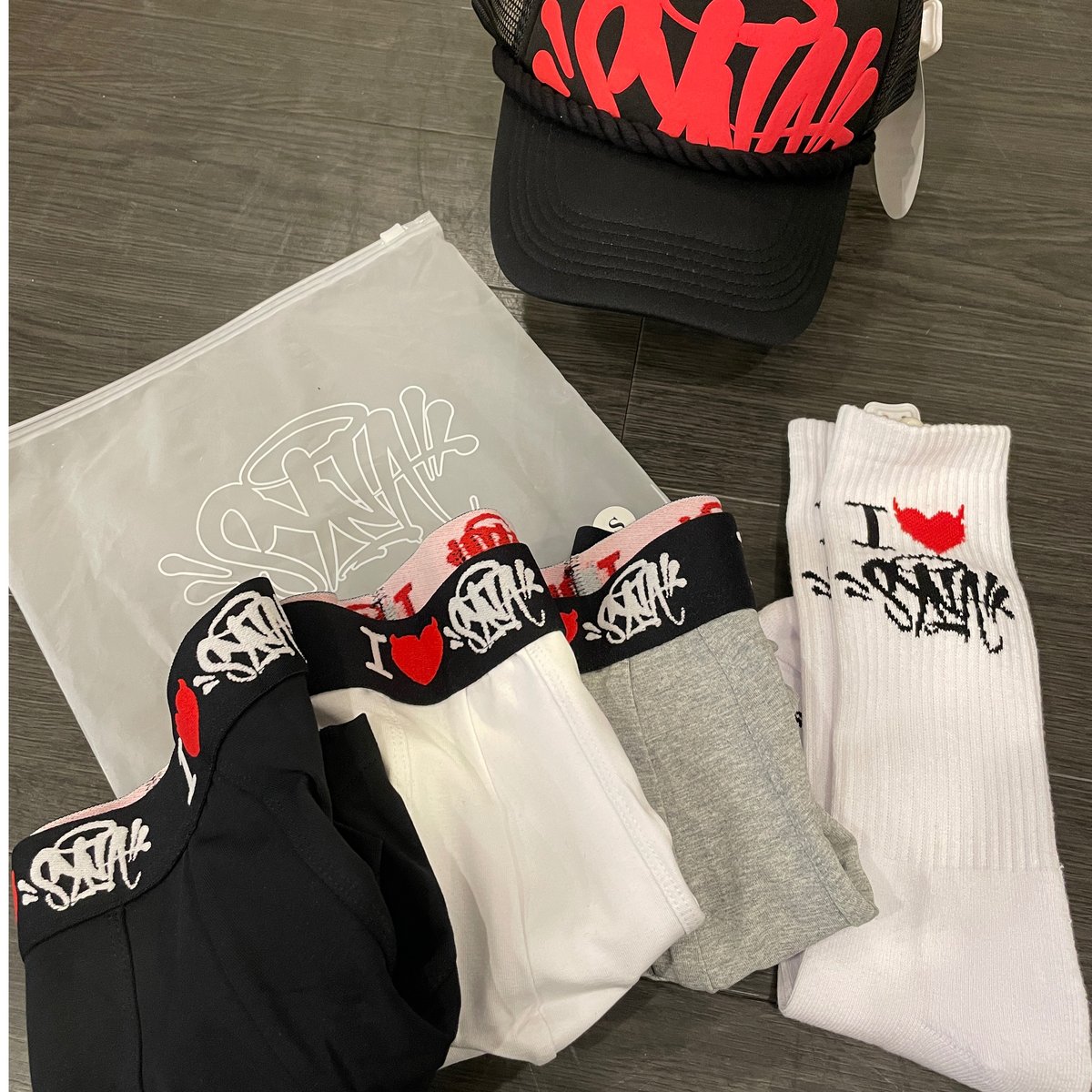 下着・アンダーウェア Synaworld I HEART SYNA 3 PACK BOXER XS Syna World Logo Boxers (3-pack) | WHAT'S ON THE STAR?