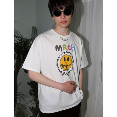 MISTER CHILD/BIG SMILE LOGO Tshirts "WHITE"