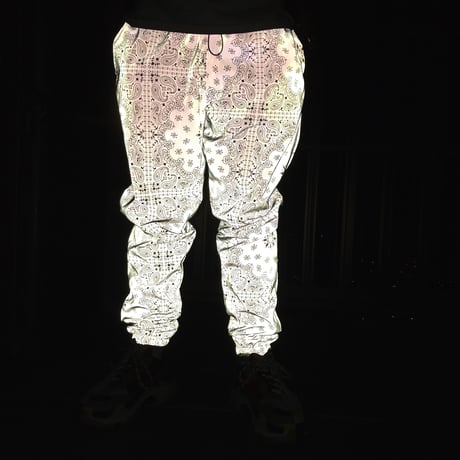 BOOHOO /BANDANA reflector Pants