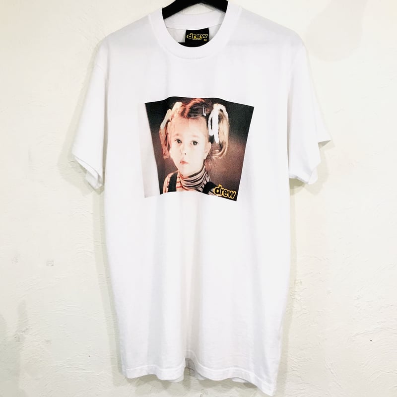 ジャスティスビーバー　drew Tshirt DS SS21 Drew House x Justin Bieber lady White Tee Shirt XXS