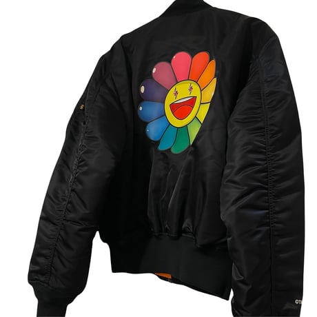 J Balvin × Takashi Murakami/"KAIKAI KIKI " ALPHA  MA1 JACKAET