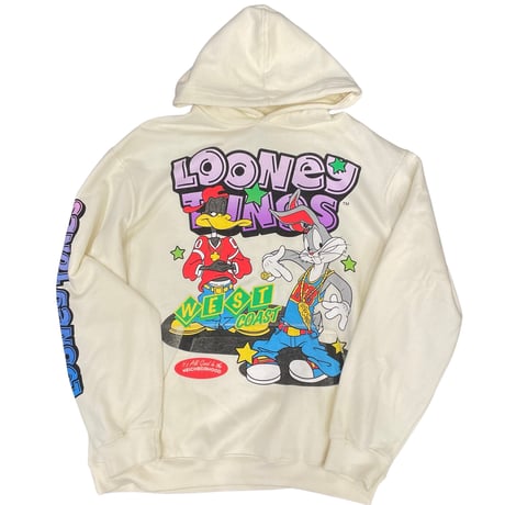 Looney Tunes/Official Oversize Hoodie  "CREAM"