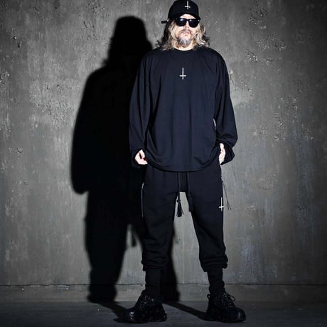 By The R/ Cross Paint Cotton Hoodie (SET UP)