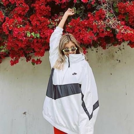 NIKE/US規格 BIG SWOOSH ANORAK JACKET　ホワイト