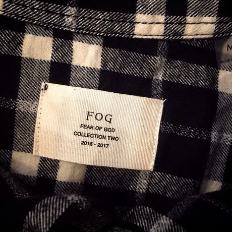 FOG by Fear of God /cut off チェックシャツ