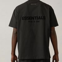 ESSENTIALS  fear of god /Logo Tshirt  "Black "