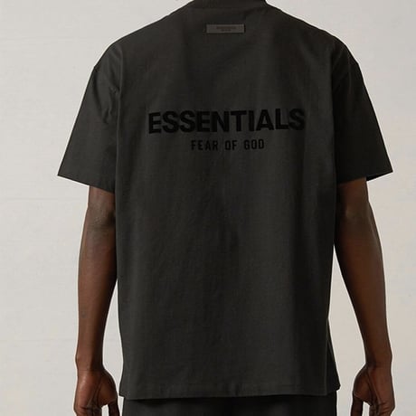 ESSENTIALS  fear of god /Logo Tshirt  "Black "