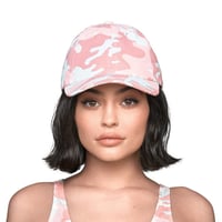 Kylie jenner/official CAMO CAP　ピンク