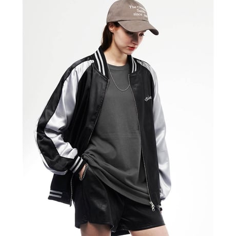 SAINT PAIN/Satin Souvenir Jacket
