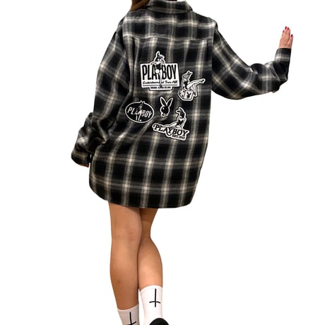 Playboy/Bunny  Flannel shirts