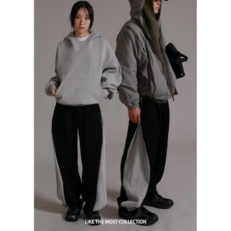 Like The Most/ Peach Skin Pants (SET UP)