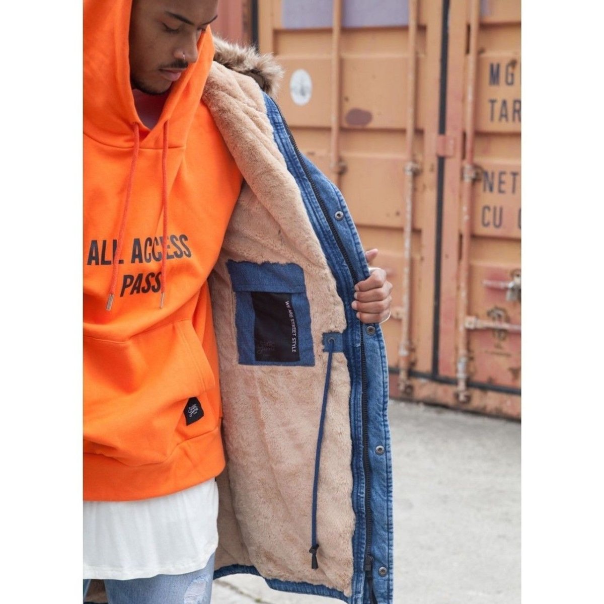 Sixth June/FUR モッズコート DENIM | BINGOSTAR ・ ビンゴスター