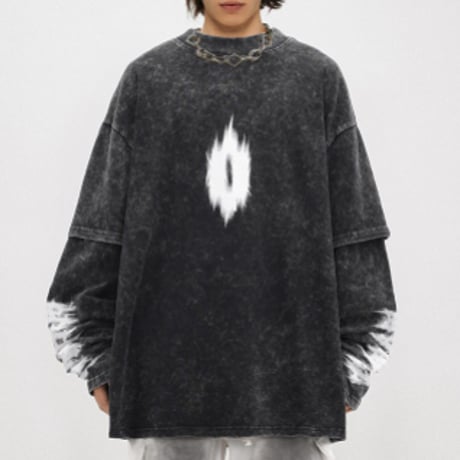 #OVDY / layered longsleeve Tee