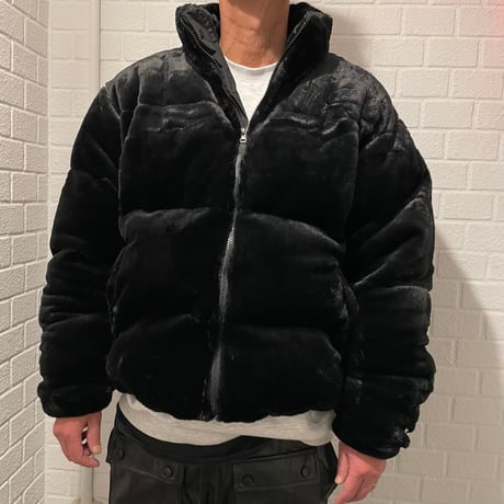 EPTM/FUR PUFFER  JACKET  "BLACK"